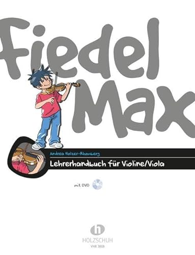 Fiedel-Max Lehrer Handbuch incl. DVD - Violine/Viola: Lehrerhandbuch für Violine / Viola
